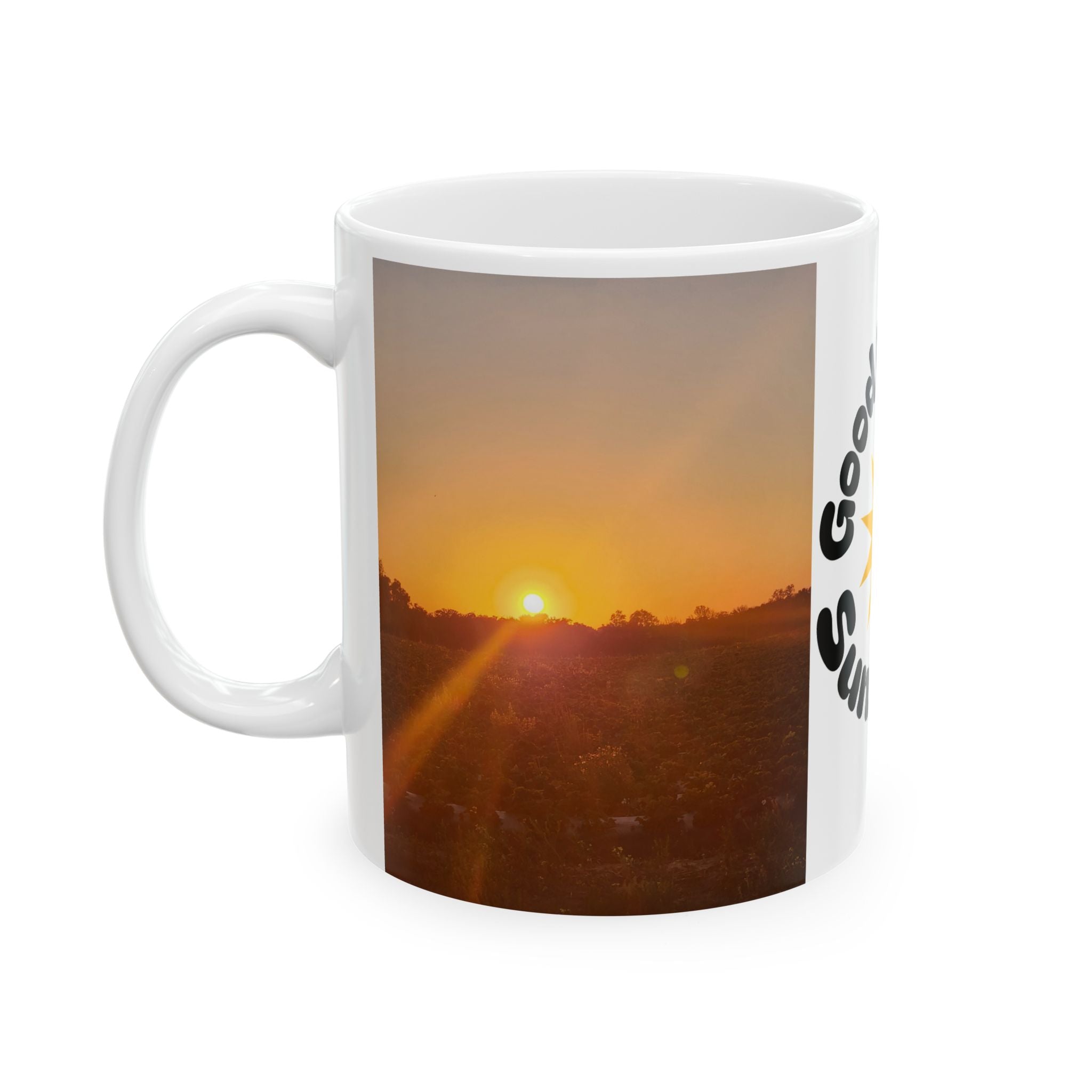 Good Morning Sunshine Mug | Ceramic Coffee Cup 11oz