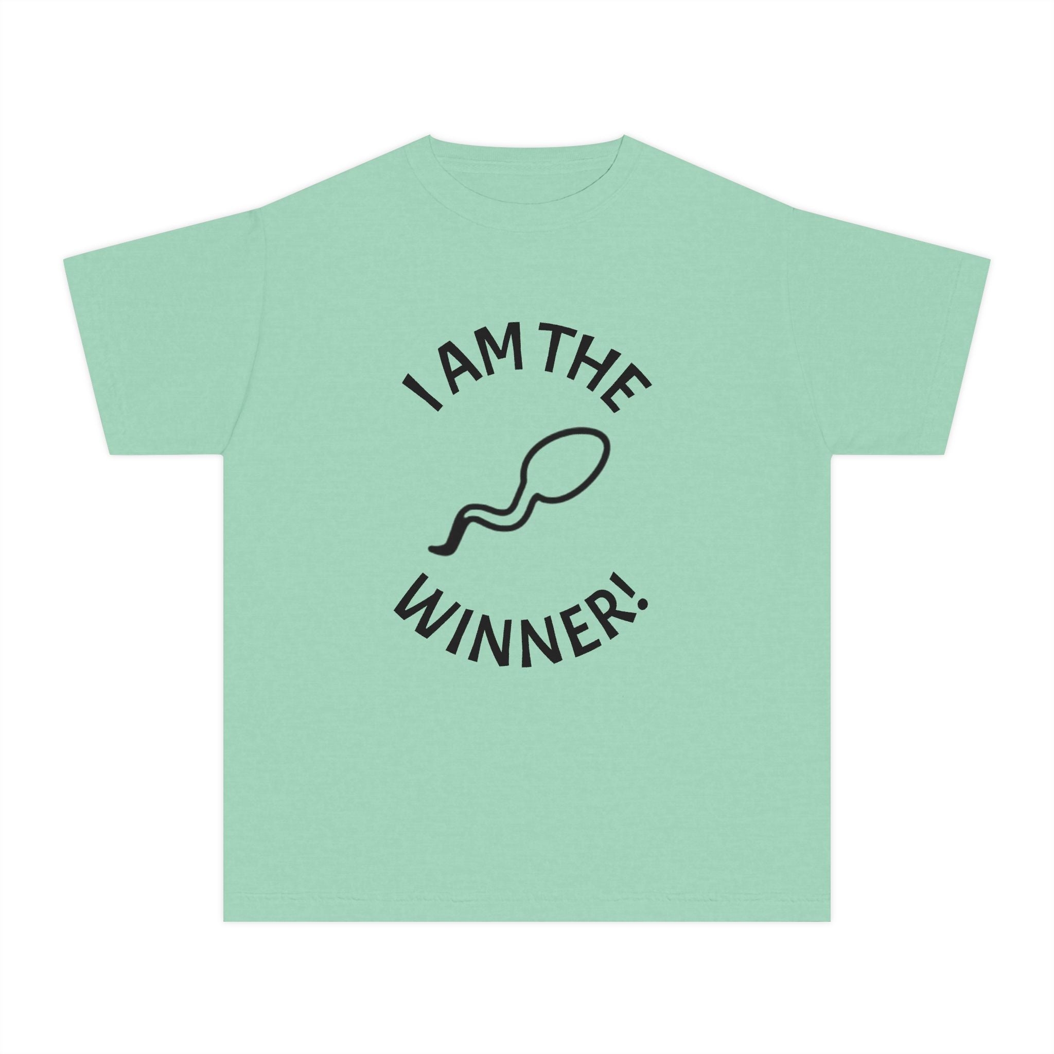 Youth Tee — "I Am The Winner!" Motivational Kids T-Shirt