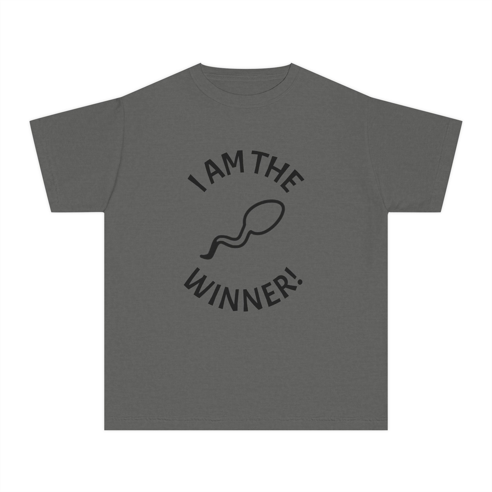 Youth Tee — "I Am The Winner!" Motivational Kids T-Shirt