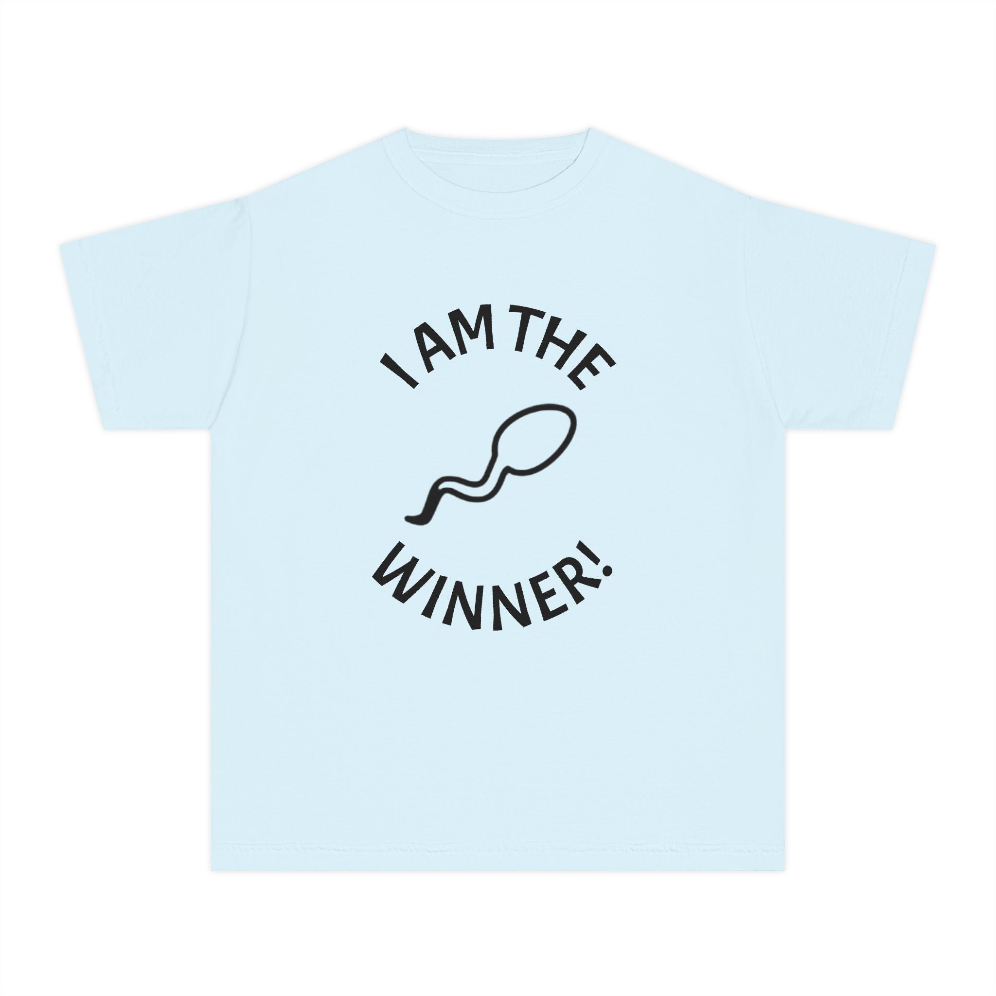 Youth Tee — "I Am The Winner!" Motivational Kids T-Shirt