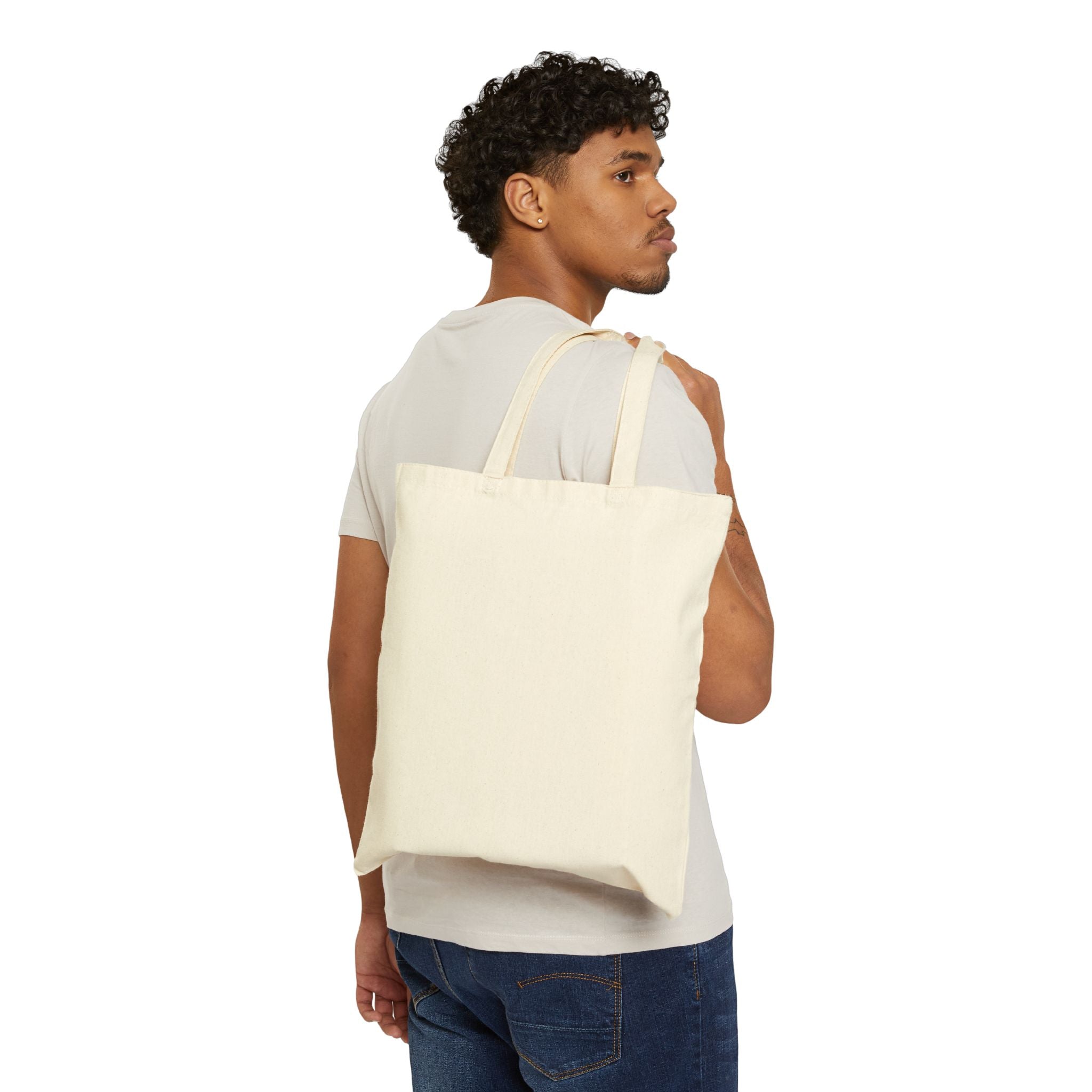 Backroom Cotton Canvas Tote Bag — Durable Reusable Market Tote