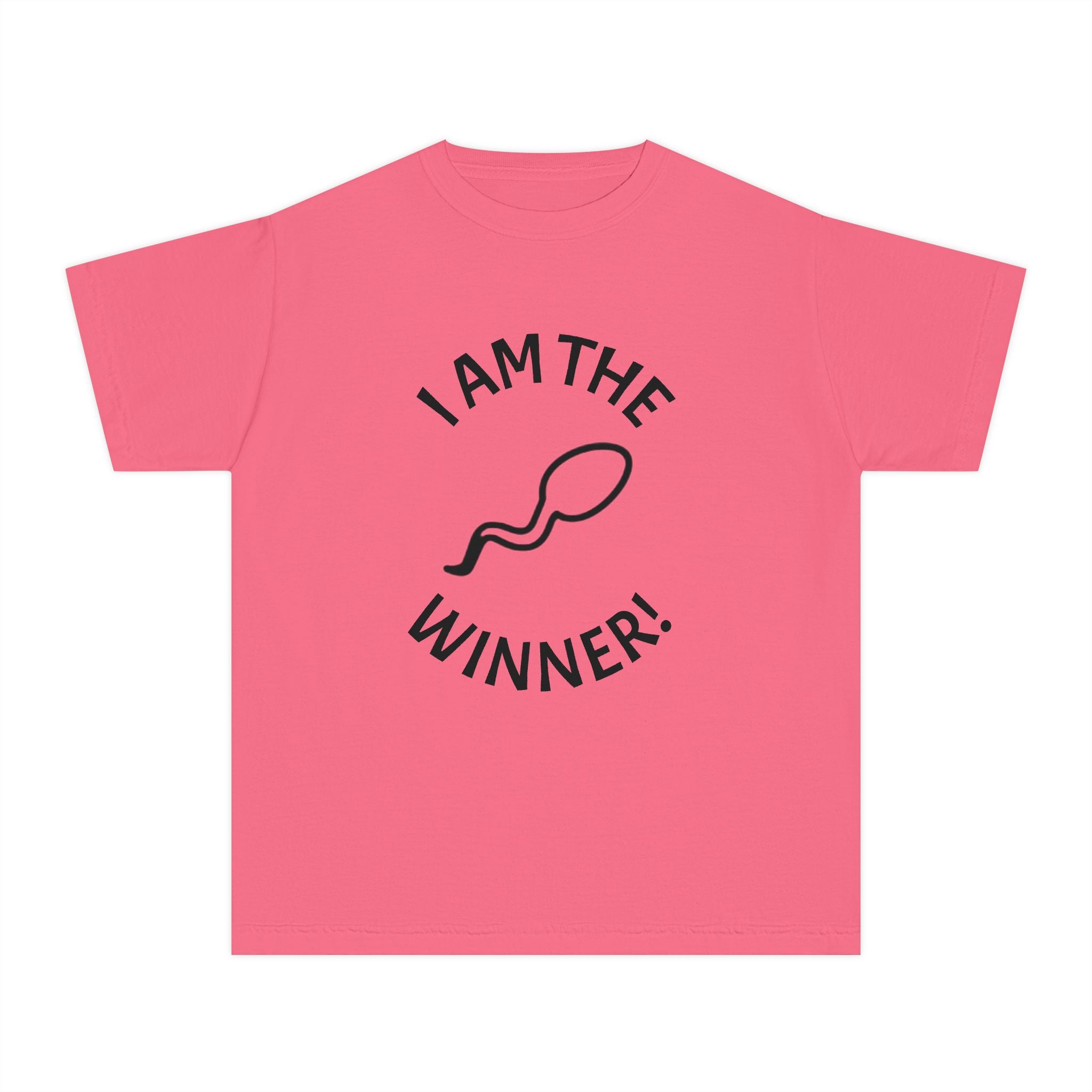 Youth Tee — "I Am The Winner!" Motivational Kids T-Shirt
