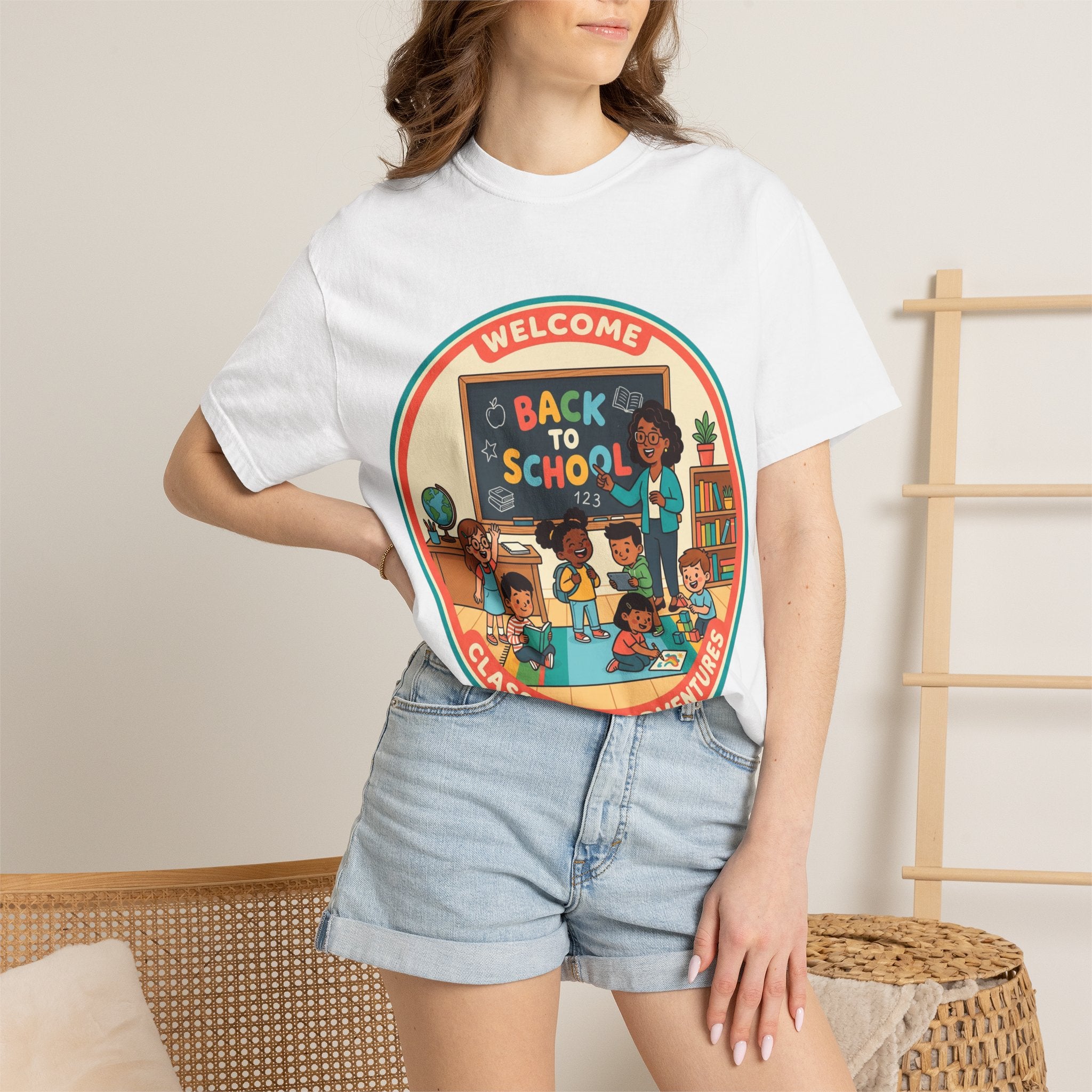 Back to School Teacher T-Shirt — Funny Teacher Shirt for First Day of School