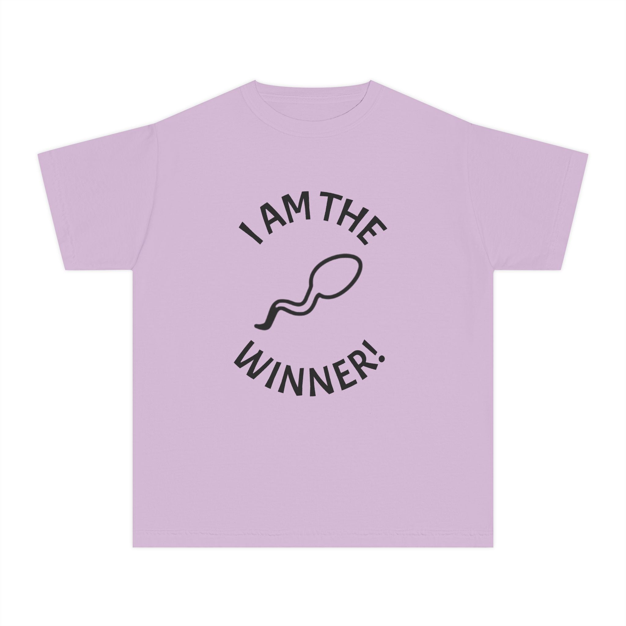 Youth Tee — "I Am The Winner!" Motivational Kids T-Shirt