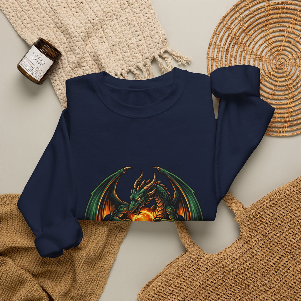 Dragon Soul Crewneck Sweatshirt | dragon, fantasy art