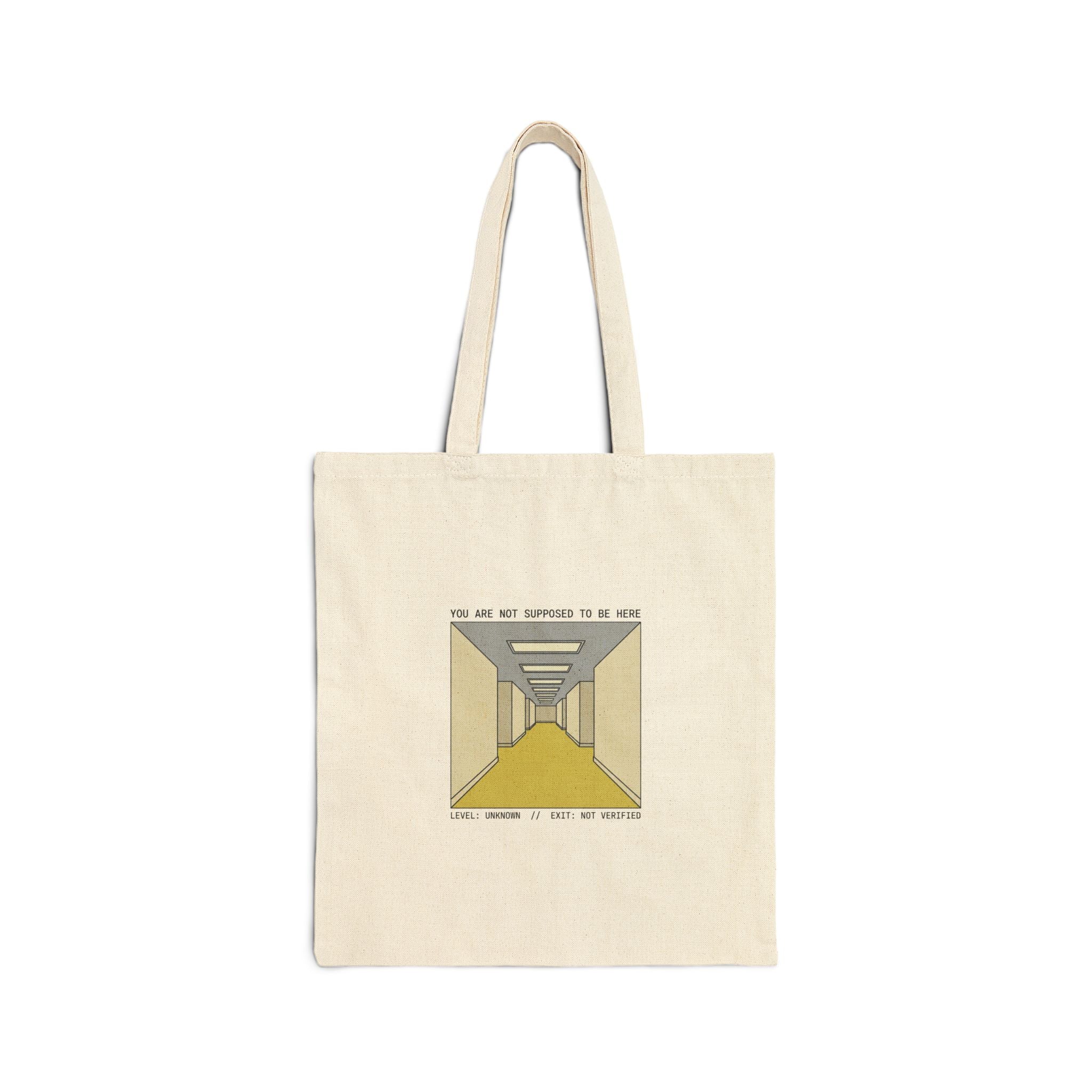 Backroom Cotton Canvas Tote Bag — Durable Reusable Market Tote