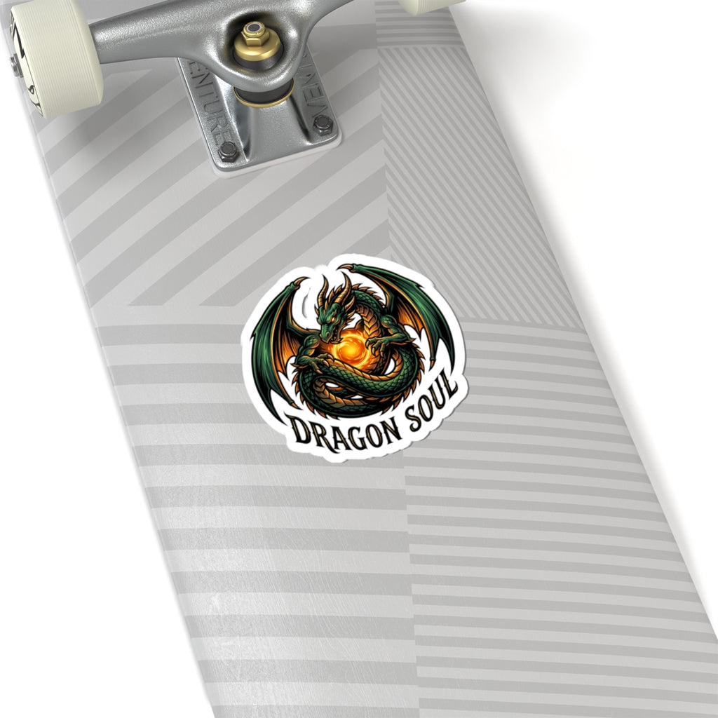Dragon Soul Sticker | dragon, fantasy art, tattoo style