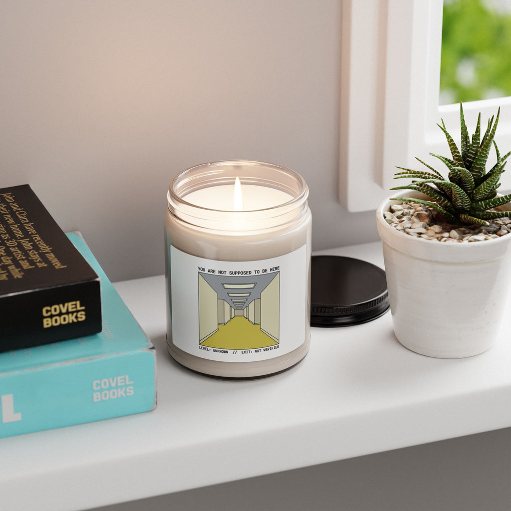 Backroom Scented Soy Candle — 9oz Aromatic Candle