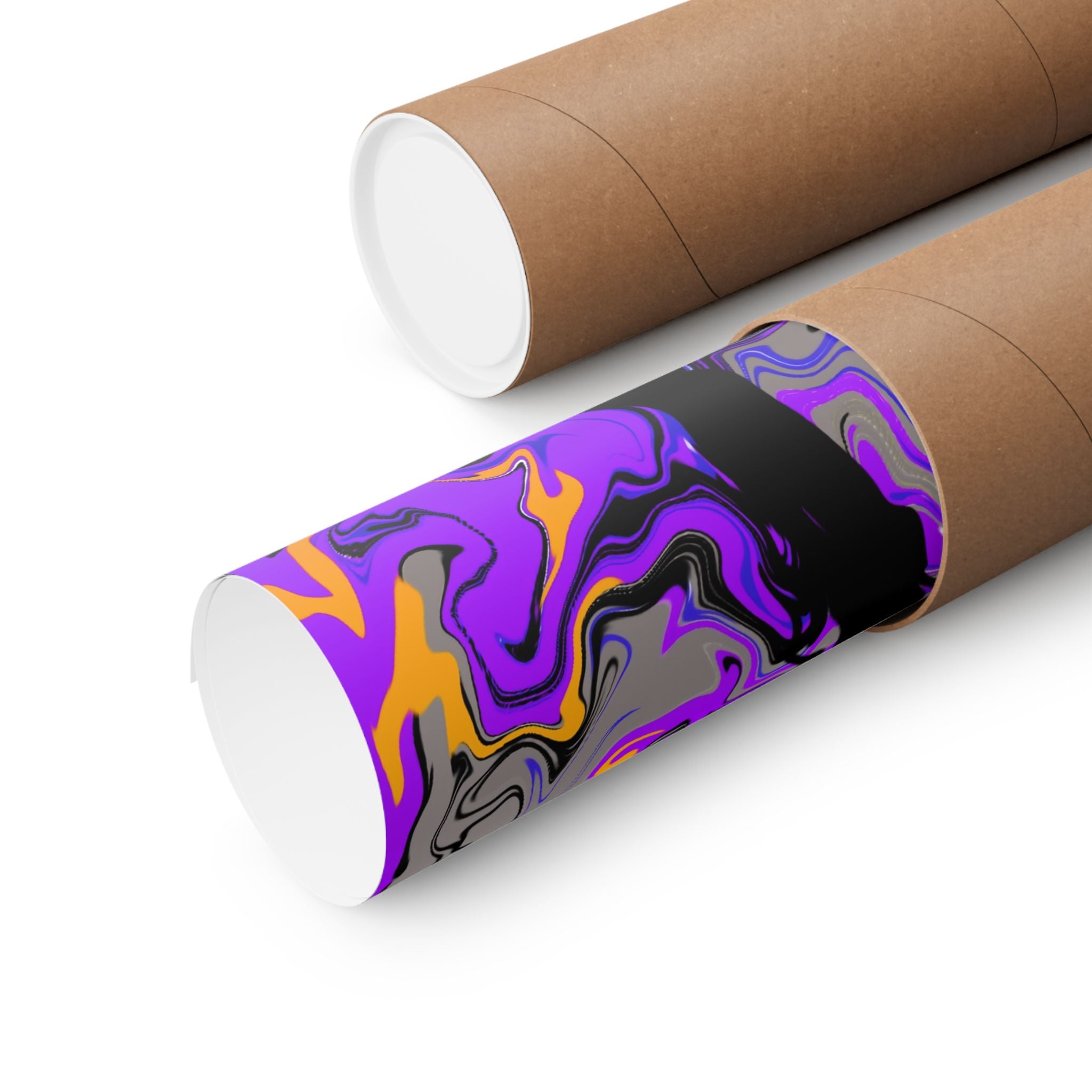 Psychedelic Marble Swirl Posters | Abstract Colorful Fluid Art Print