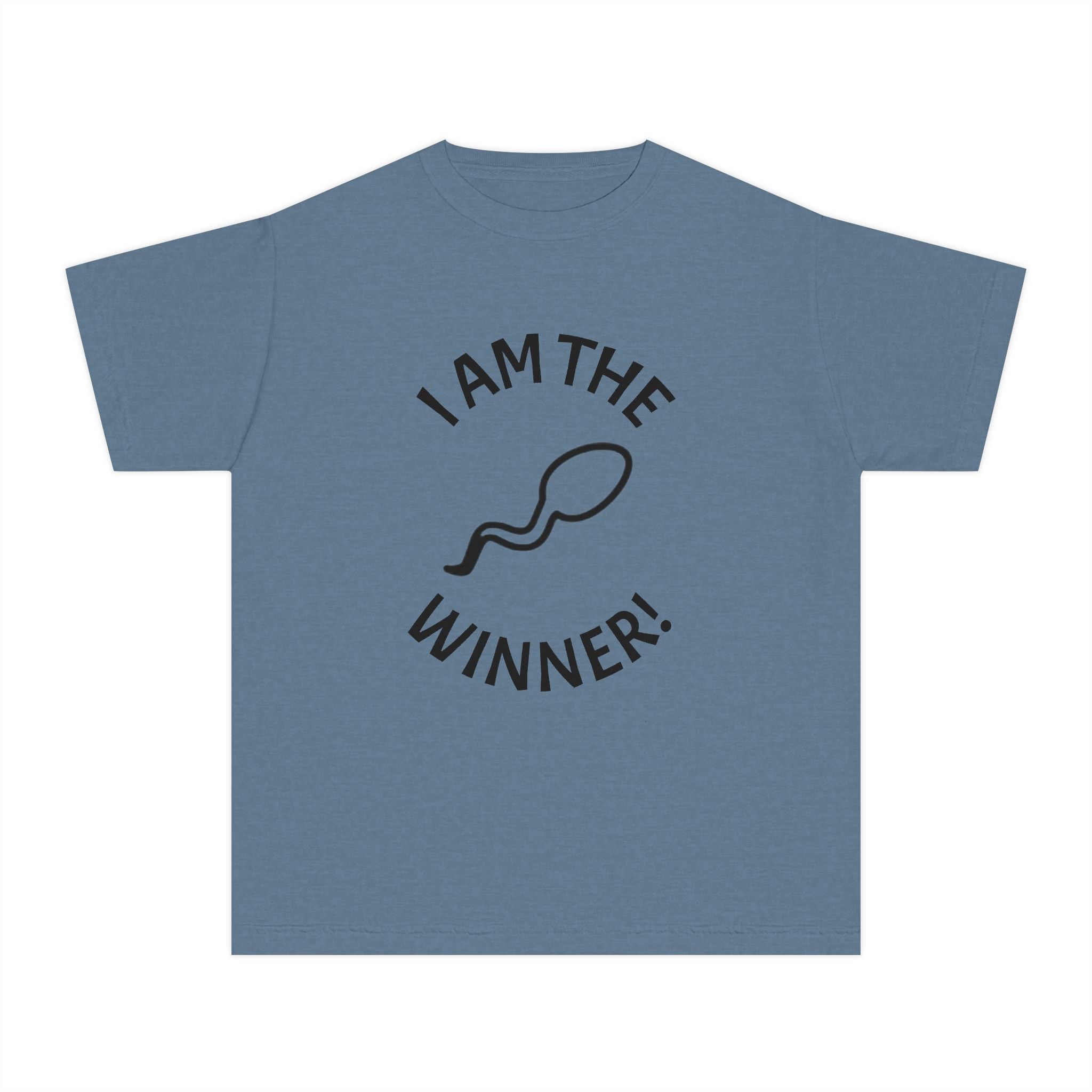 Youth Tee — "I Am The Winner!" Motivational Kids T-Shirt
