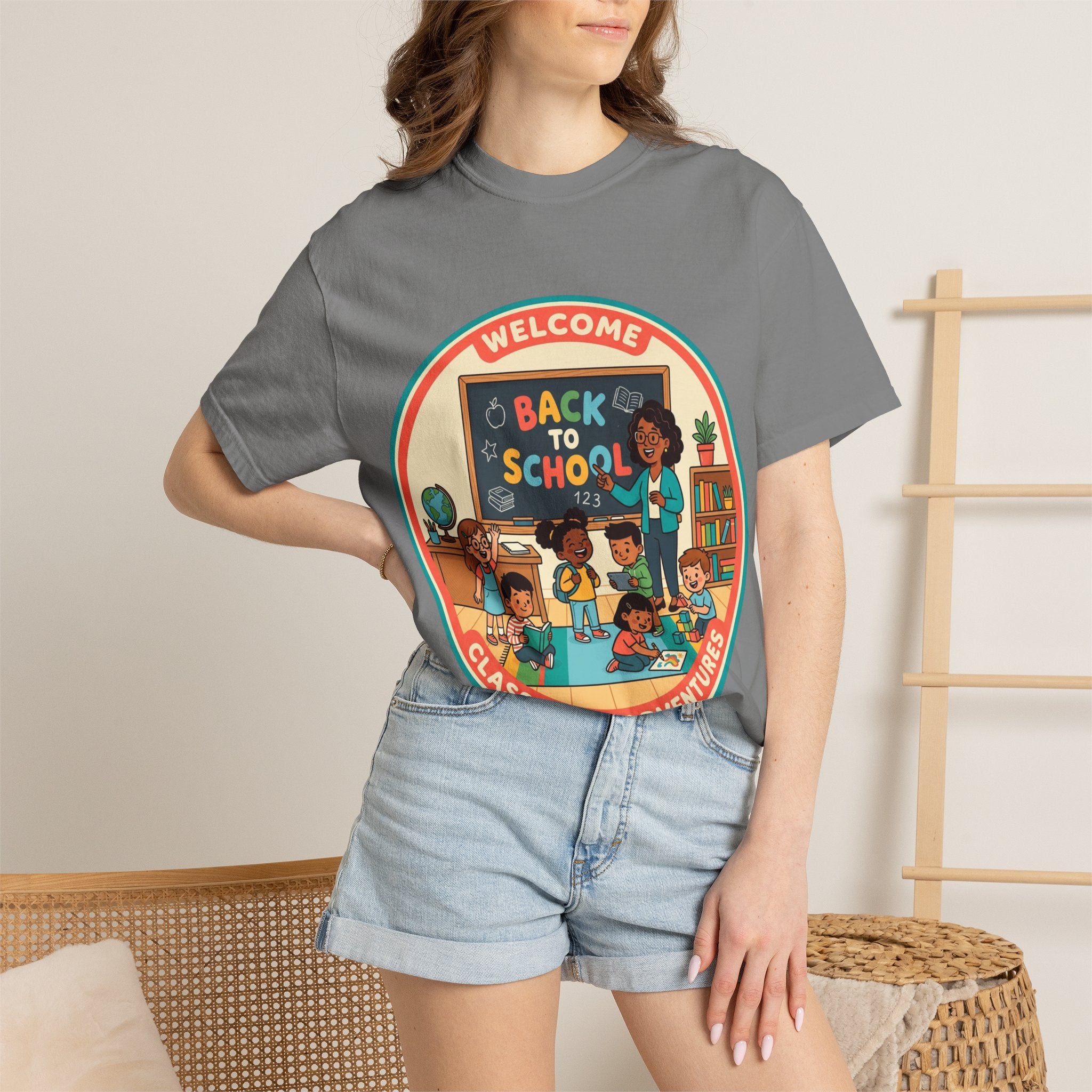 Back to School Teacher T-Shirt — Funny Teacher Shirt for First Day of School