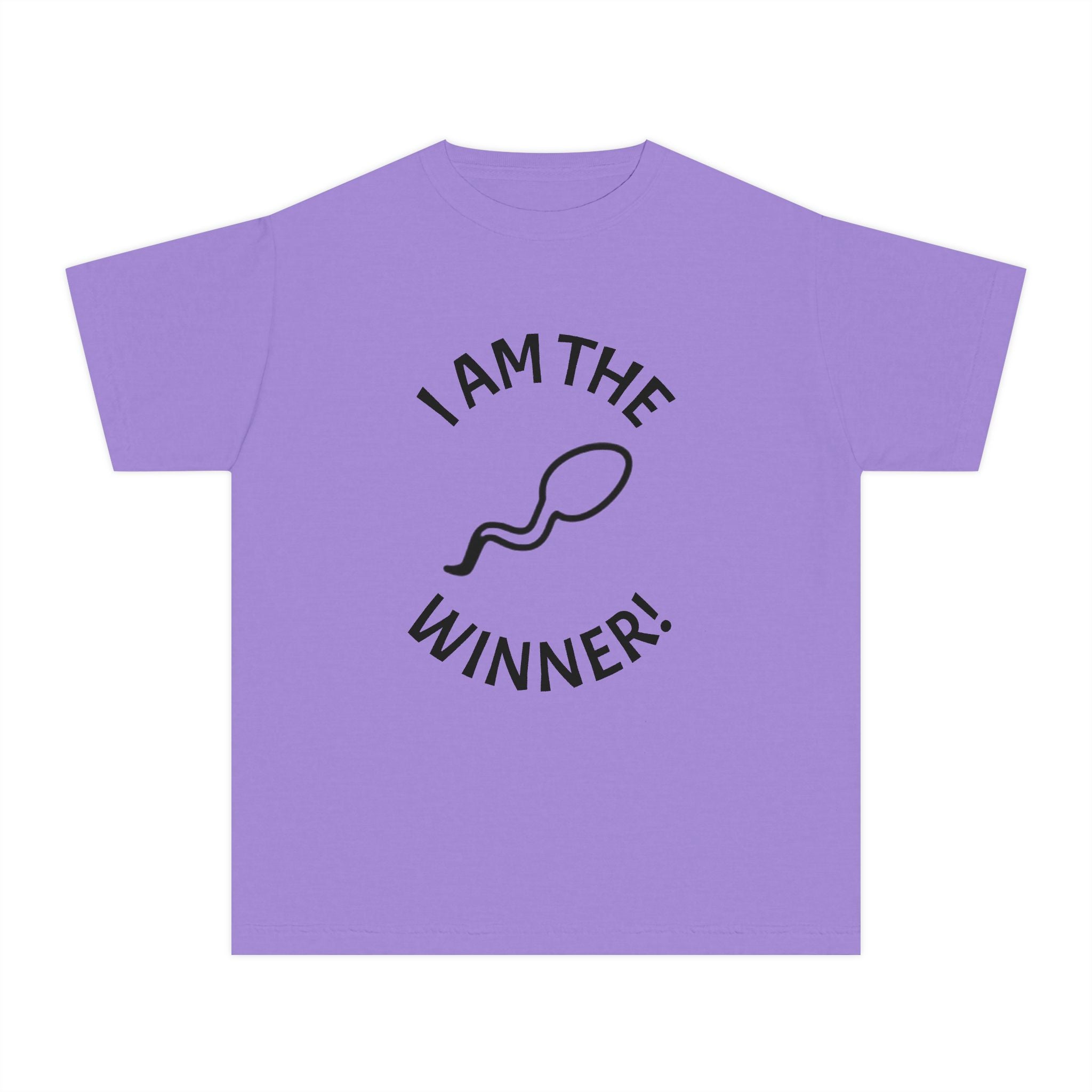 Youth Tee — "I Am The Winner!" Motivational Kids T-Shirt