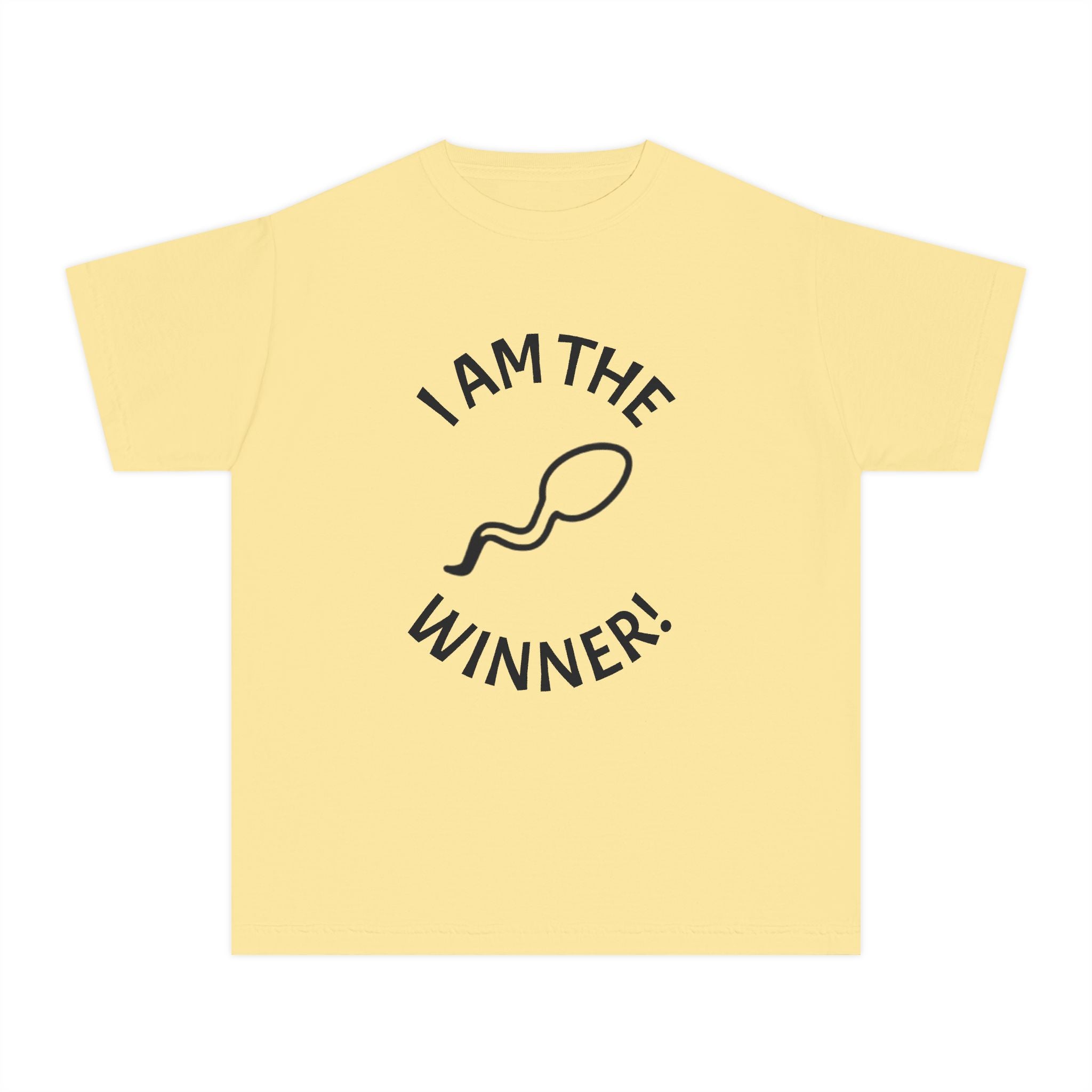 Youth Tee — "I Am The Winner!" Motivational Kids T-Shirt