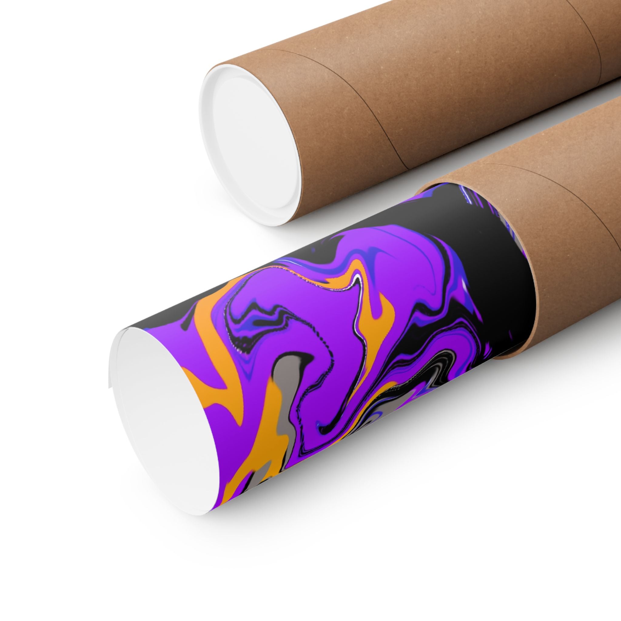 Psychedelic Marble Swirl Posters | Abstract Colorful Fluid Art Print