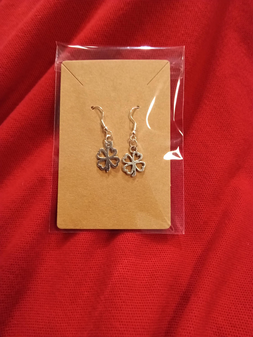 Clover Earrings: 3 or 4 Leaf Design Options