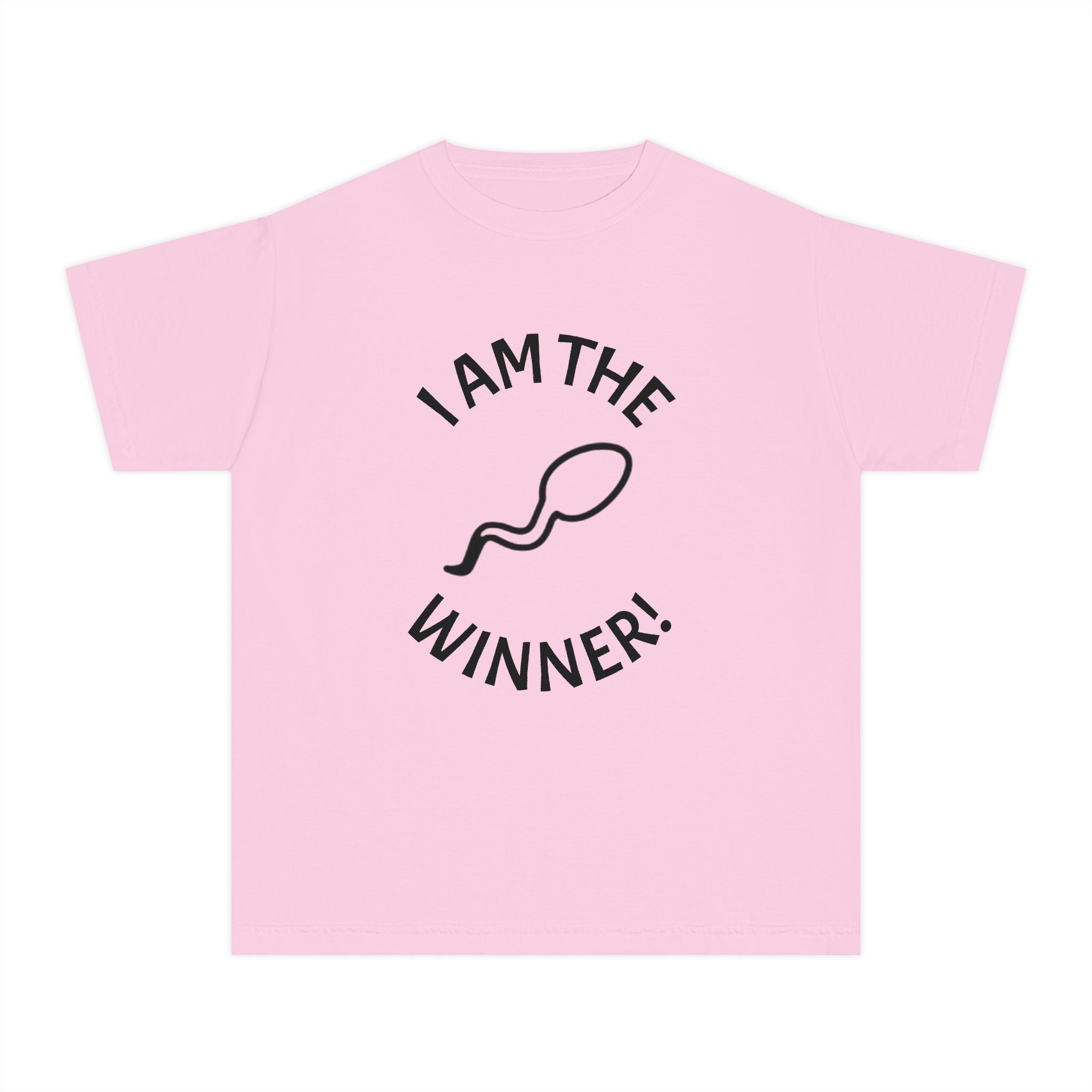 Youth Tee — "I Am The Winner!" Motivational Kids T-Shirt