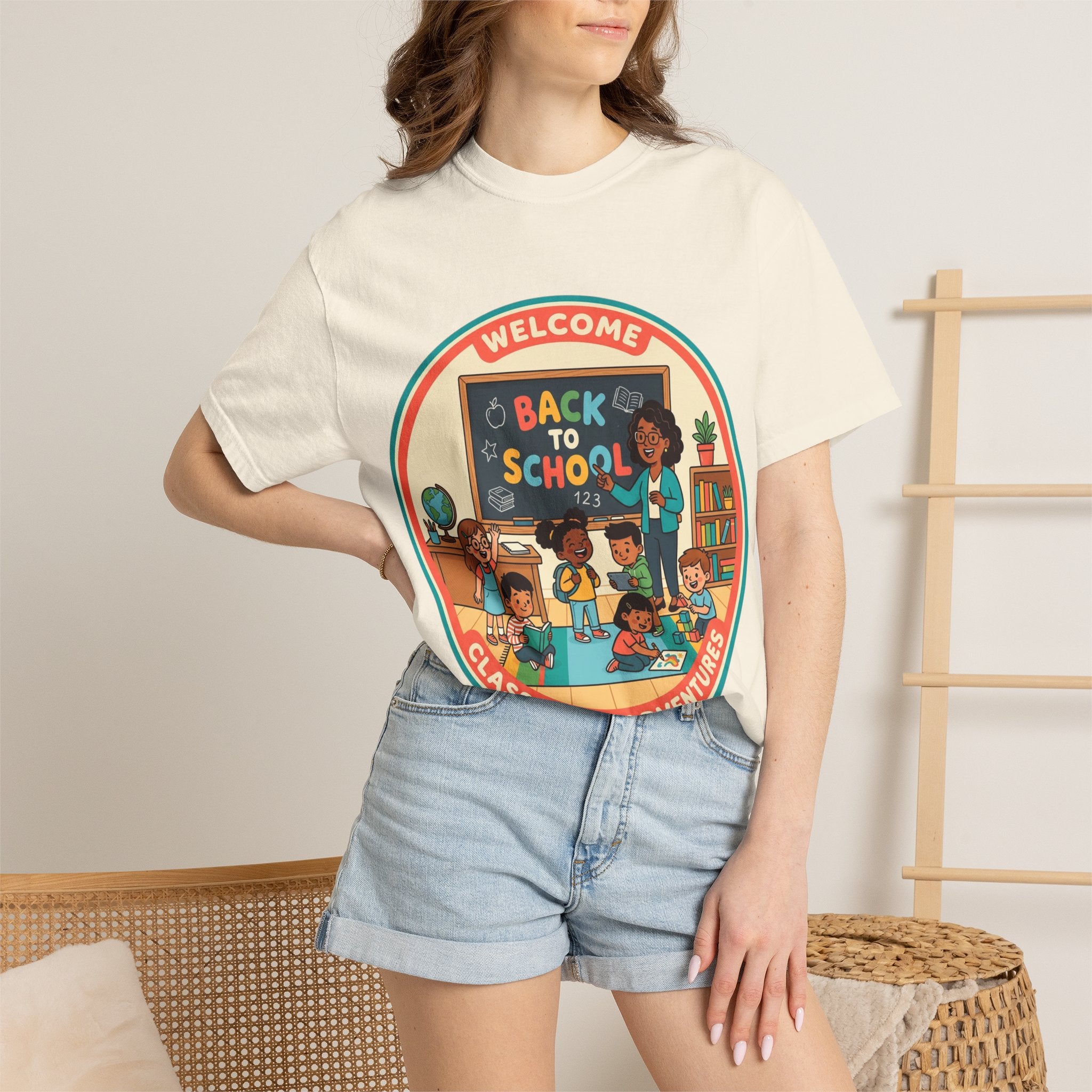 Back to School Teacher T-Shirt — Funny Teacher Shirt for First Day of School