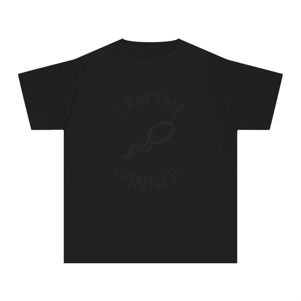 Youth Tee — "I Am The Winner!" Motivational Kids T-Shirt