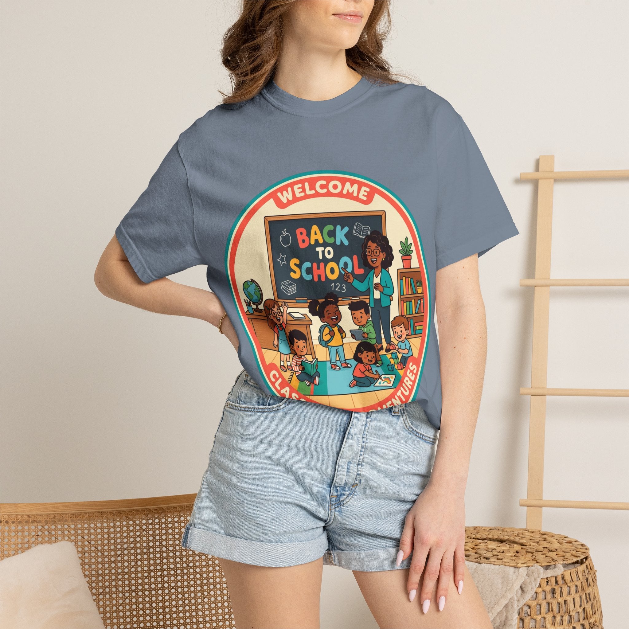 Back to School Teacher T-Shirt — Funny Teacher Shirt for First Day of School