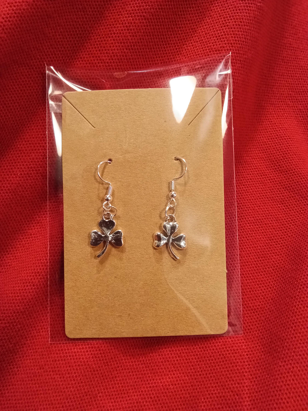 Clover Earrings: 3 or 4 Leaf Design Options