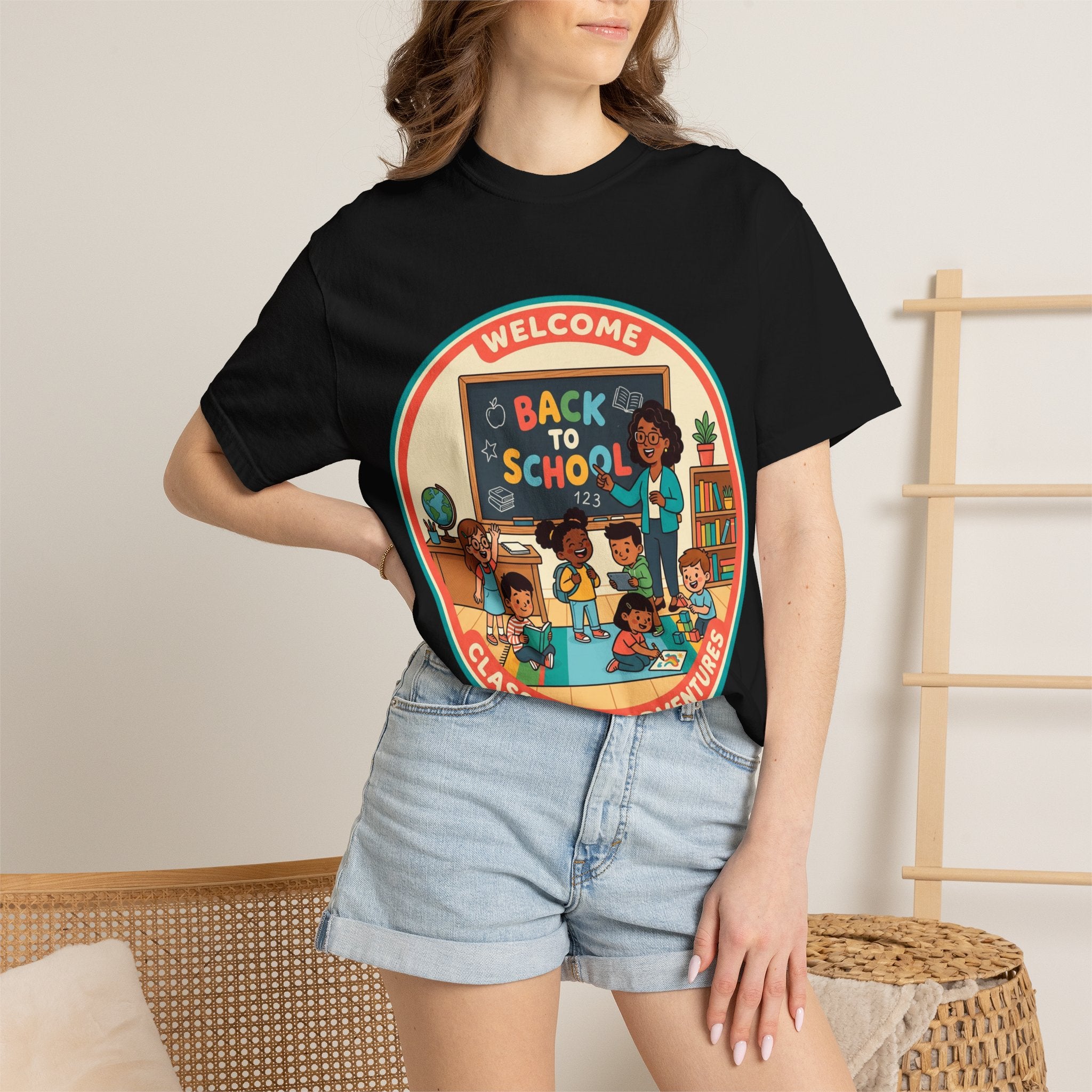 Back to School Teacher T-Shirt — Funny Teacher Shirt for First Day of School