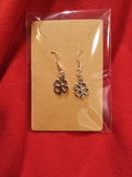 Clover Earrings: 3 or 4 Leaf Design Options
