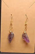 Amethyst earrings